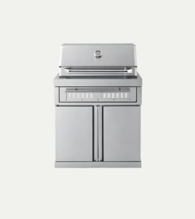 Barbecue autonome au charbon